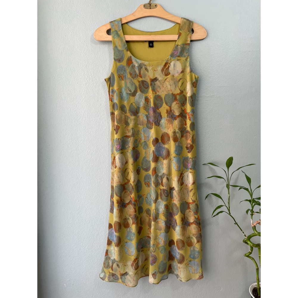 Dana Kay | Y2k Circle Pattern Sheer Sleeveless Dress